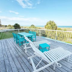 2BR Oceanfront Townhouse w/ private beach access